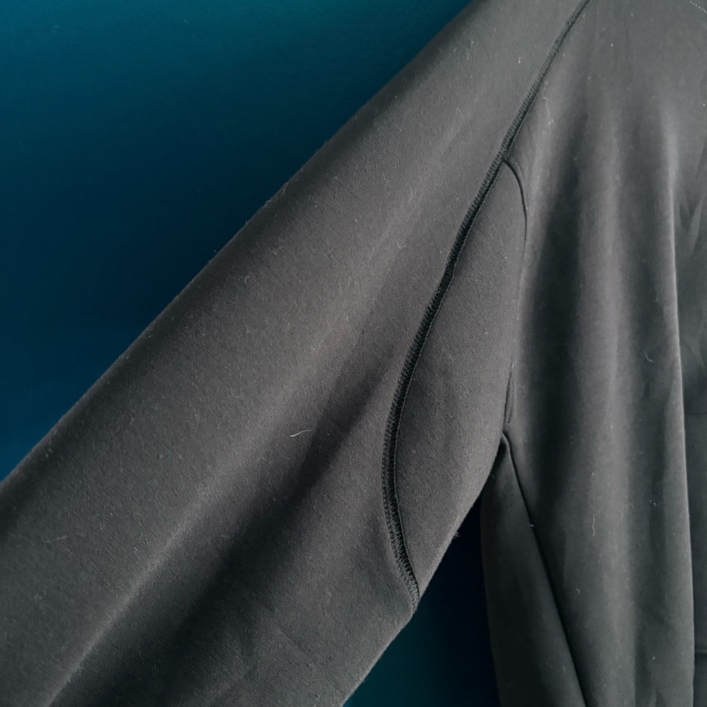 Dear Scarlett Black Hoodie Relaxed Fit Sweatshirt - Picture 3 of 6